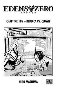 Edens Zero Chapitre 189 Rebecca vs. Clown