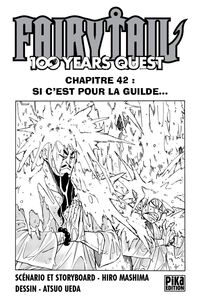 Fairy Tail - 100 Years Quest Chapitre 042 Si c'est pour la guilde