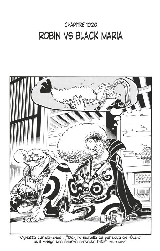 One Piece édition originale - Chapitre 1020 Robin VS Black Maria