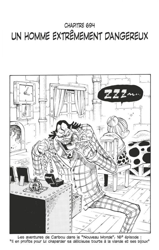 One Piece édition originale - Chapitre 694 Un homme extrêmement dangereux