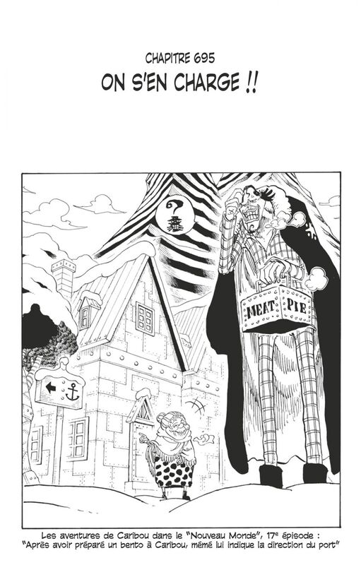 One Piece édition originale - Chapitre 695 On s'en charge !!