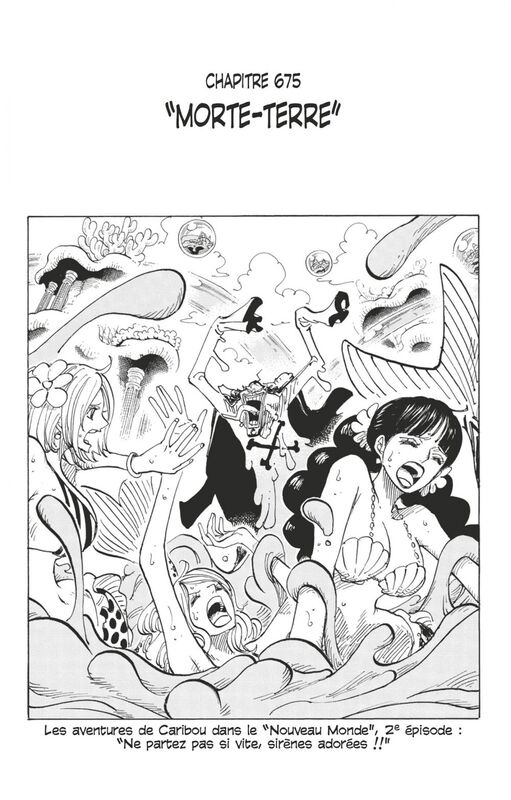 One Piece édition originale - Chapitre 675 "Morte-Terre"
