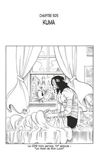 One Piece édition originale - Chapitre 505 Kuma