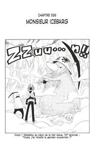 One Piece édition originale - Chapitre 326 Monsieur Icebarg