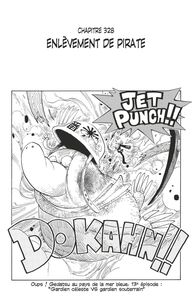 One Piece édition originale - Chapitre 328 Enlèvement de pirate