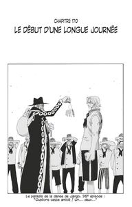 One Piece édition originale - Chapitre 170 Le début d'une longue journée