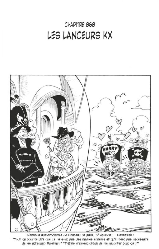 One Piece édition originale - Chapitre 868 Les lanceurs KX