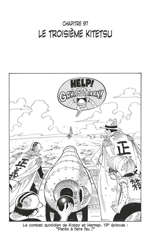 One Piece édition originale - Chapitre 97 Le troisième kitetsu