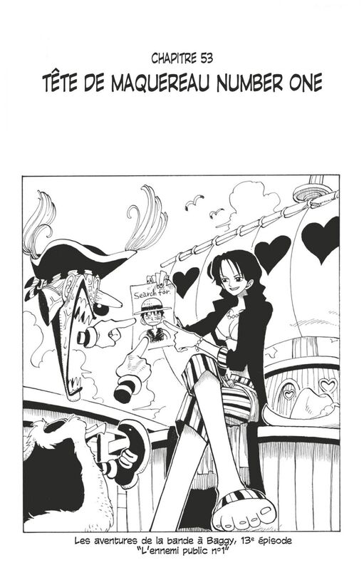 One Piece édition originale - Chapitre 53 Tête de maquereau number one