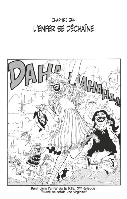 One Piece édition originale - Chapitre 544 L'enfer se déchaîne