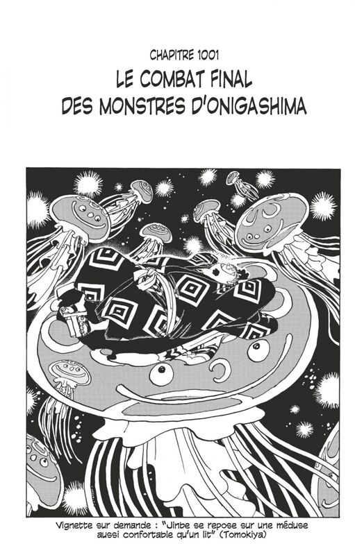 One Piece édition originale - Chapitre 1001 Le combat final des monstres d'Onigashima