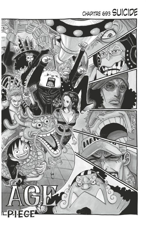 One Piece édition originale - Chapitre 693 Suicide