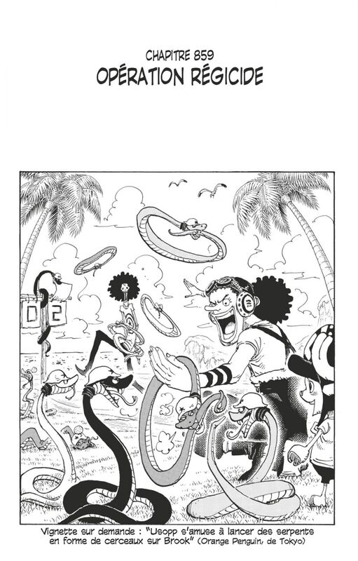 One Piece édition originale - Chapitre 859 Opération régicide