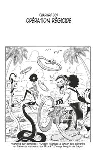 One Piece édition originale - Chapitre 859 Opération régicide