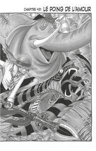 One Piece édition originale - Chapitre 431 Le poing de l'amour
