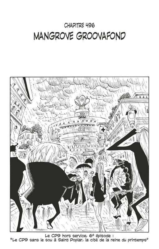 One Piece édition originale - Chapitre 496 Mangrove Groovafond
