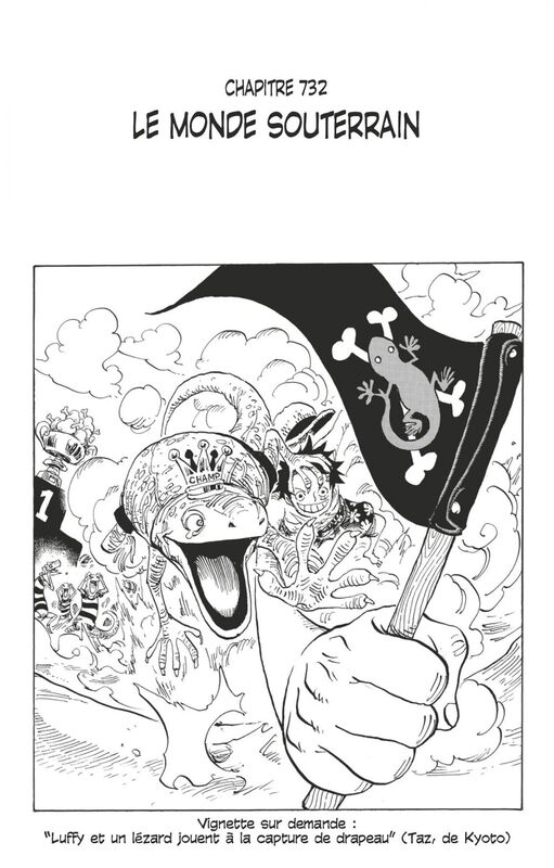 One Piece édition originale - Chapitre 732 Le monde souterrain