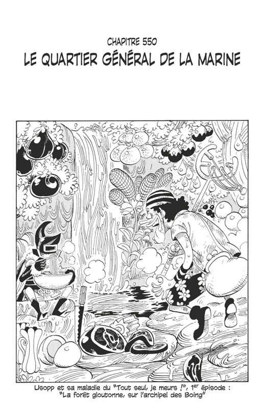 One Piece édition originale - Chapitre 550 Le quartier général de la Marine