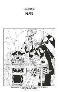 One Piece édition originale - Chapitre 54 Pearl
