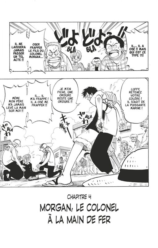 One Piece édition originale - Chapitre 04 Morgan, le colonel à la main de fer