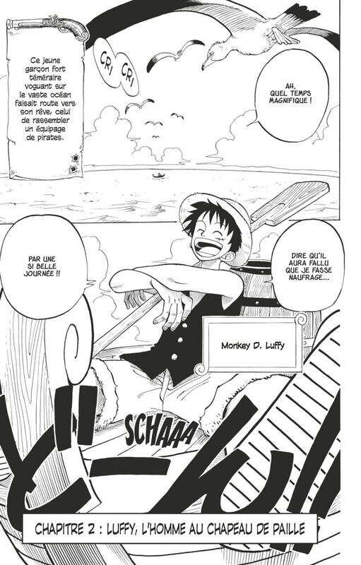One Piece édition originale - Chapitre 02 Luffy, l'homme au chapeau de paille