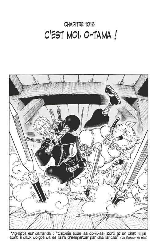 One Piece édition originale - Chapitre 1016 C'est moi, O-Tama !