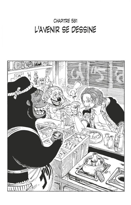 One Piece édition originale - Chapitre 581 L'avenir se dessine