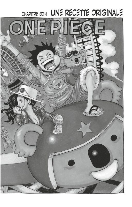 One Piece édition originale - Chapitre 824 Une recette originale
