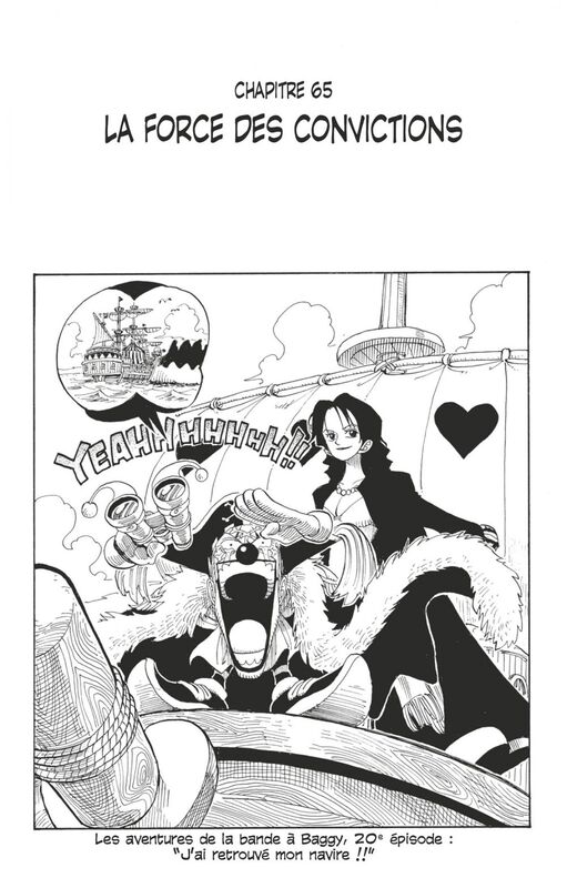 One Piece édition originale - Chapitre 65 La force des convictions