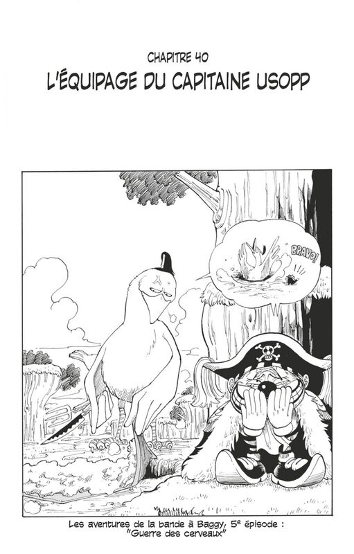 One Piece édition originale - Chapitre 40 L'équipage du capitaine Usopp