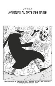 One Piece édition originale - Chapitre 711 Aventure au pays des nains