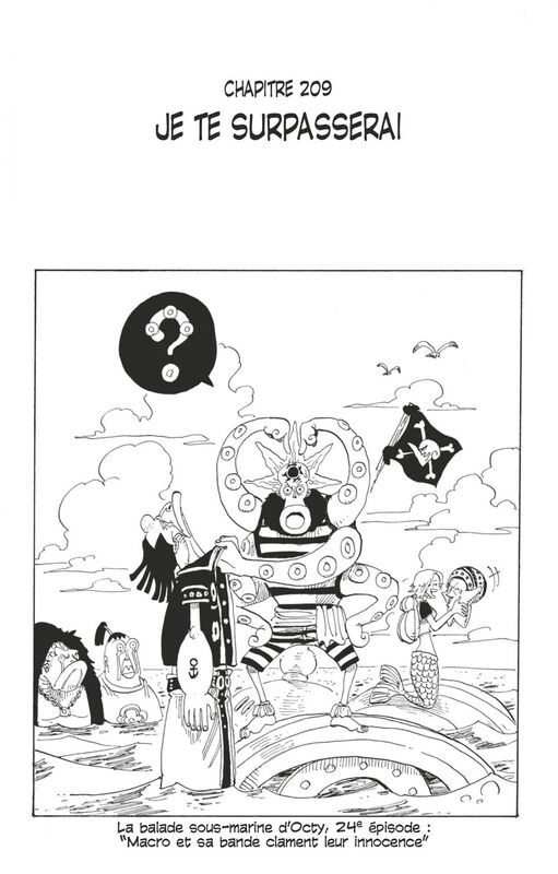 One Piece édition originale - Chapitre 209 Je te surpasserai