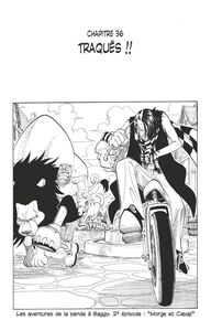 One Piece édition originale - Chapitre 36 Traqués !!