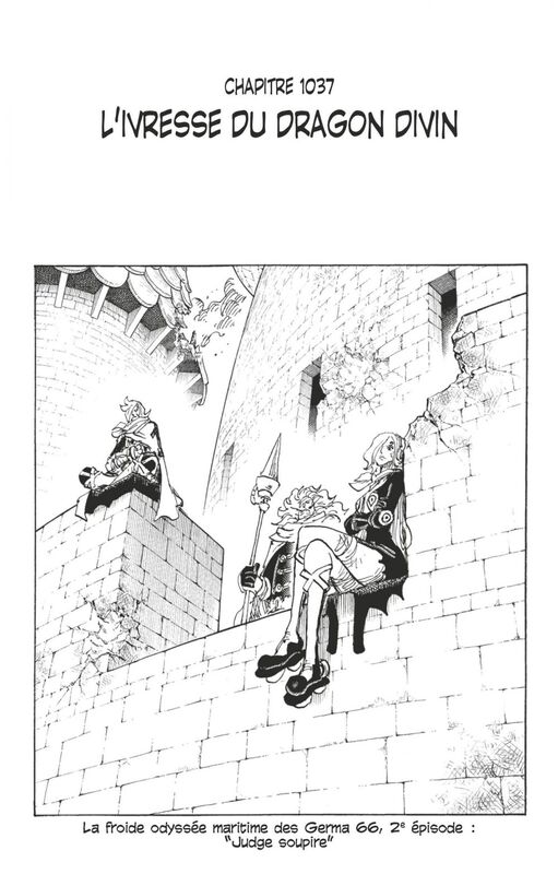 One Piece édition originale - Chapitre 1037 L'ivresse du dragon divin