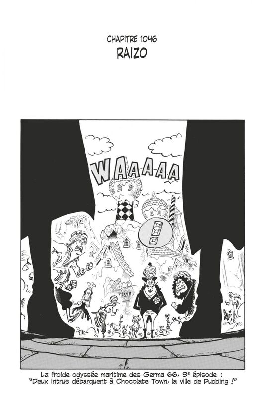 One Piece édition originale - Chapitre 1046 Raizo