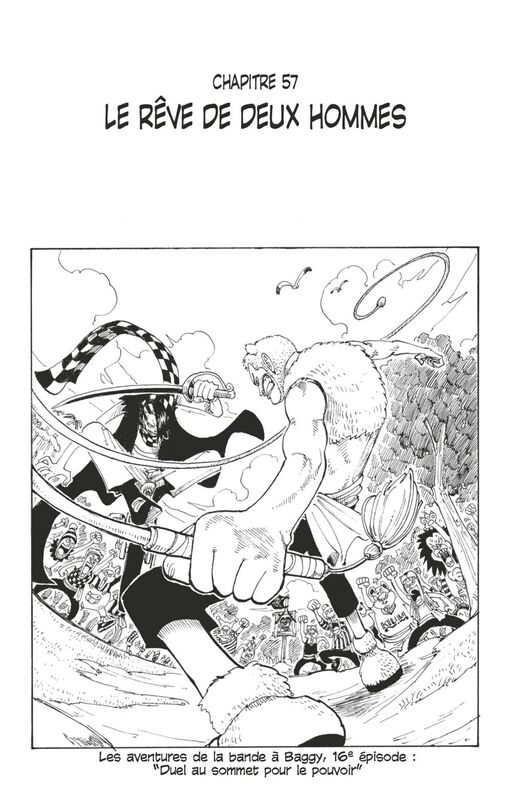 One Piece édition originale - Chapitre 57 Le rêve de deux hommes