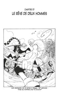 One Piece édition originale - Chapitre 57 Le rêve de deux hommes