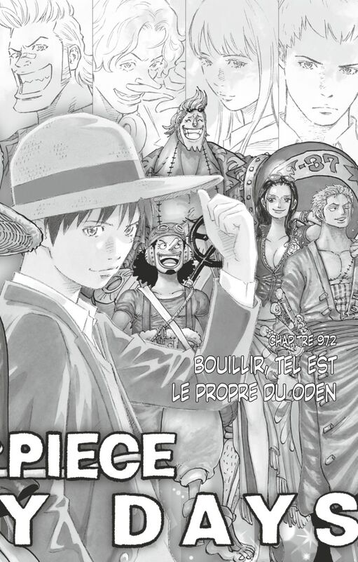 One Piece édition originale - Chapitre 972 Bouillir, tel est le propre du Oden