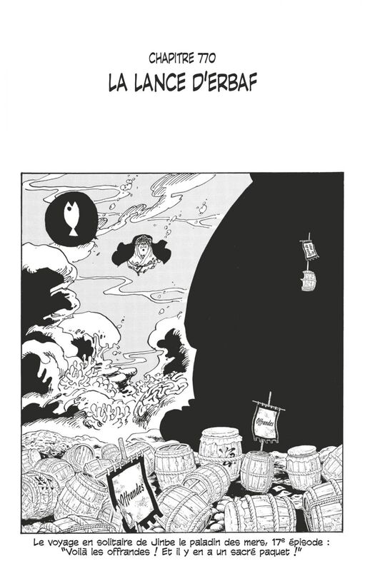 One Piece édition originale - Chapitre 770 La lance d'Erbaf