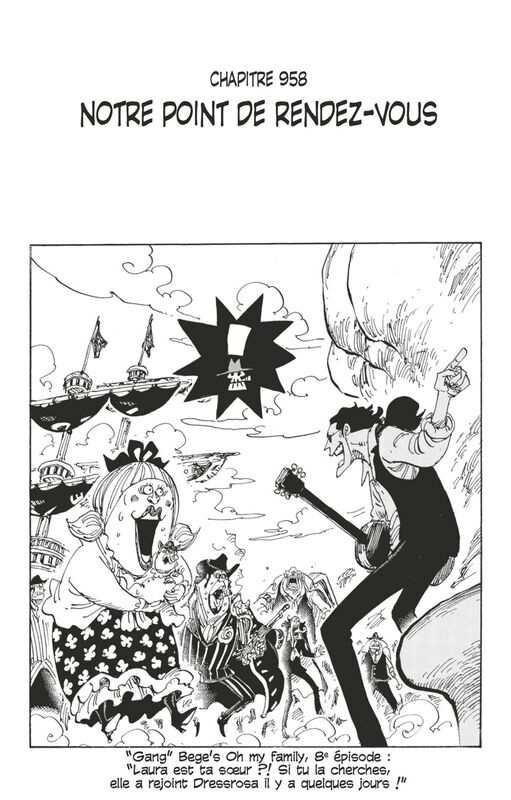 One Piece édition originale - Chapitre 958 Notre point de rendez-vous