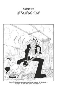 One Piece édition originale - Chapitre 322 Le "puffing Tom"