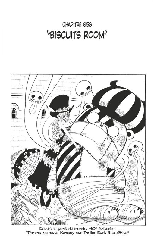 One Piece édition originale - Chapitre 658 "Biscuits Room"