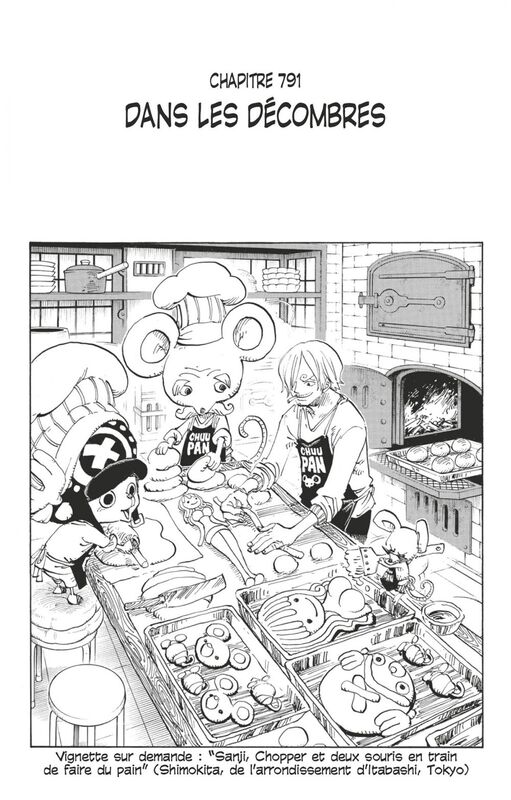 One Piece édition originale - Chapitre 791 Dans les décombres