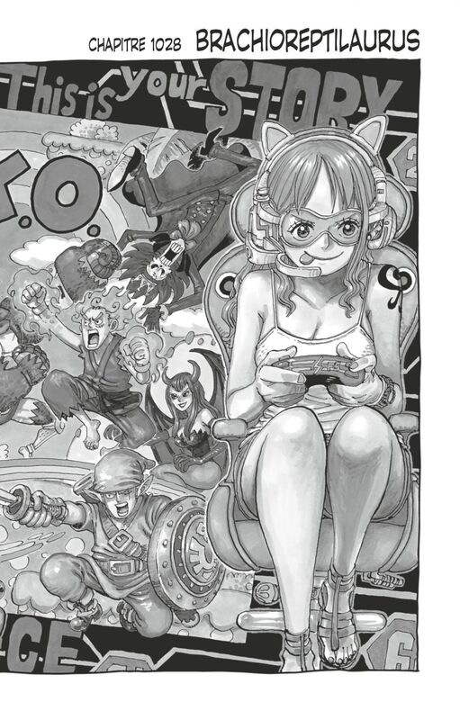 One Piece édition originale - Chapitre 1028 Brachioreptilaurus