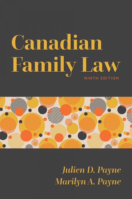 Canadian Family Law, 9/e