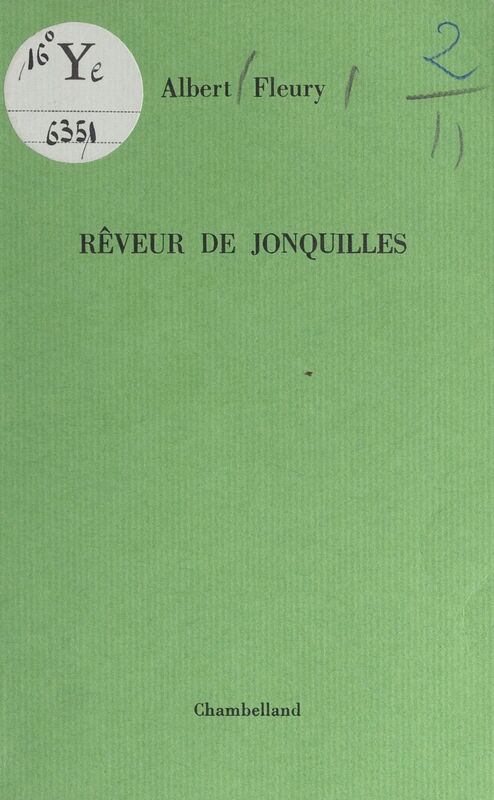 Rêveur de jonquilles