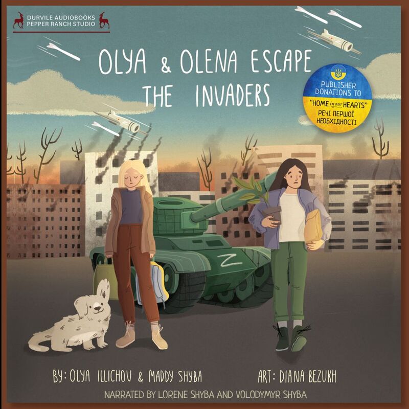 Olya and Olena Escape the Invaders