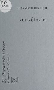 Vous êtes ici