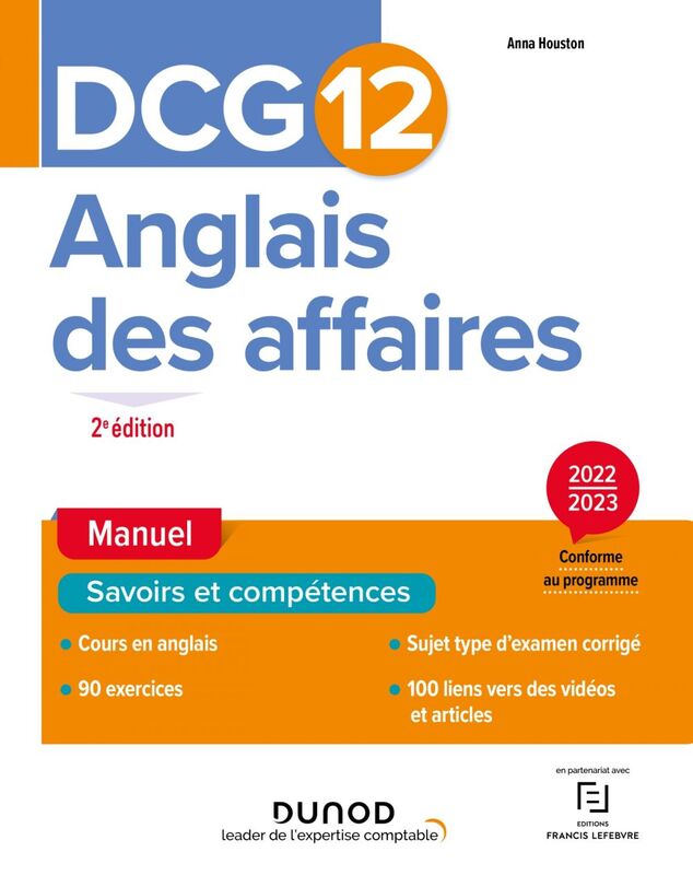 DCG 12 Anglais des affaires - Manuel - 2e éd.