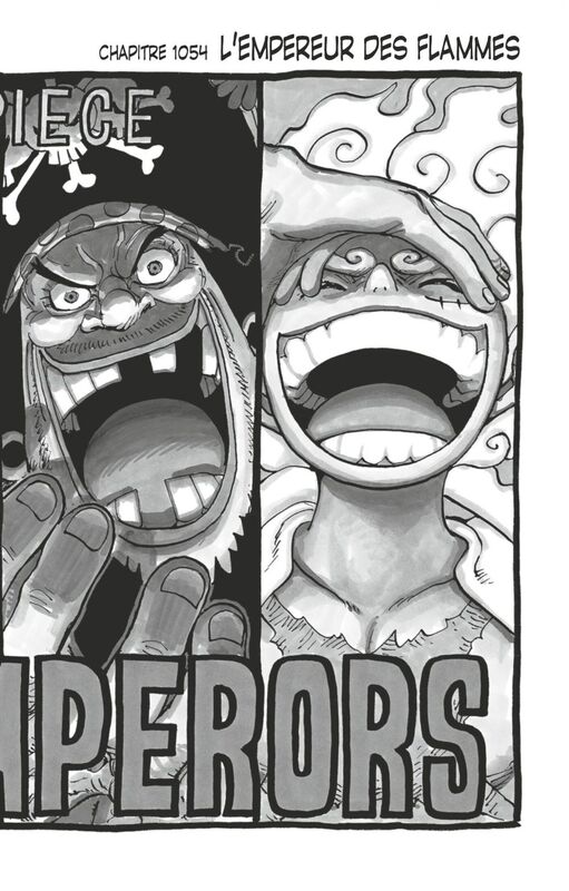 One Piece édition originale - Chapitre 1054 L'Empereur des flammes